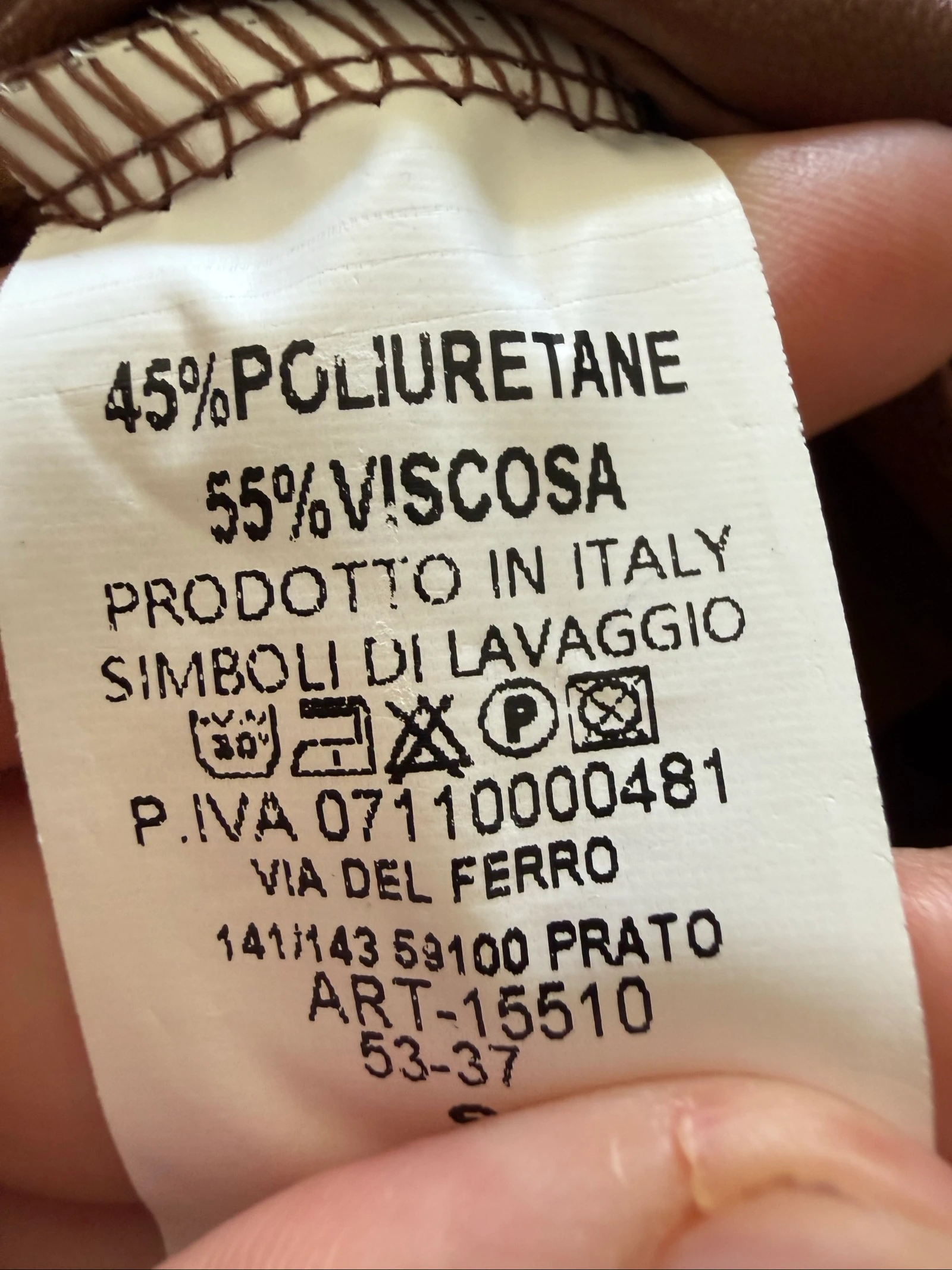 Short de talle alta en cuero marrón Nueva colección talla 36 S - nuevo con etiqueta – photo 8